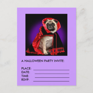 UM CONVITE DE FESTA DE HALLOWEEN