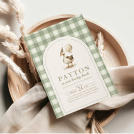 Um Convite De Pato Sortudo, Festa de aniversário D