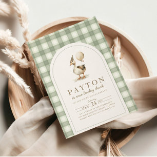 Um Convite De Pato Sortudo, Festa de aniversário D