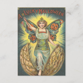 Um Convite De Vintagem De Halloween