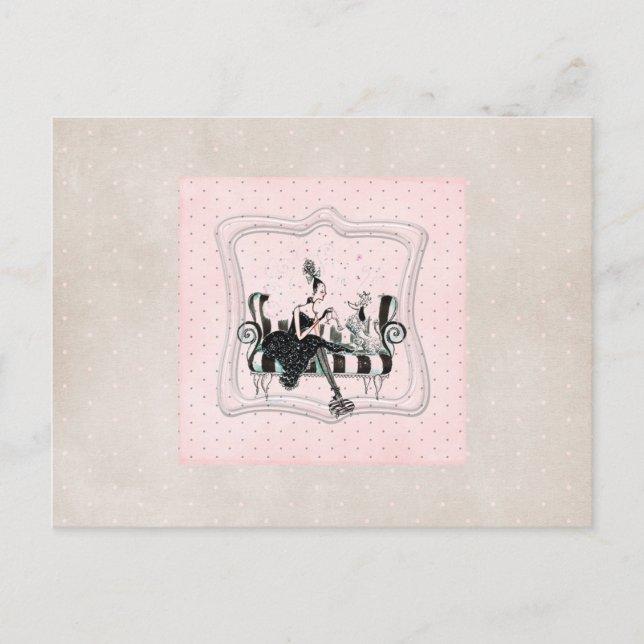 um convite para chá (Frente)