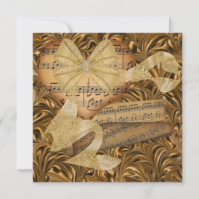 Um Convite para um Evento Realmente Elegante (Frente)