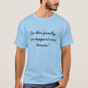 Um coração para a camisa da família de Zak