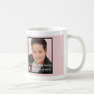 Um coração para a caneca de café de Zak