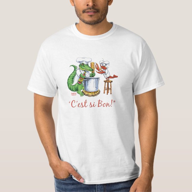 Um cozinheiro chefe, t-shirt do cozinheiro chefe (Frente)