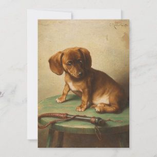 Um Dachshund Puppy   Carl Reichert