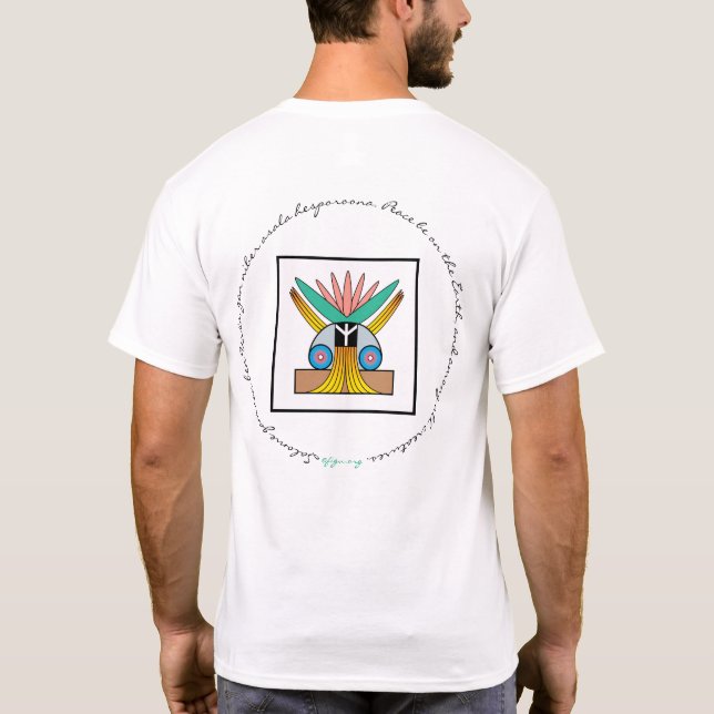 Um Desejo para a Verdadeira Camisa de Paz (Verso)