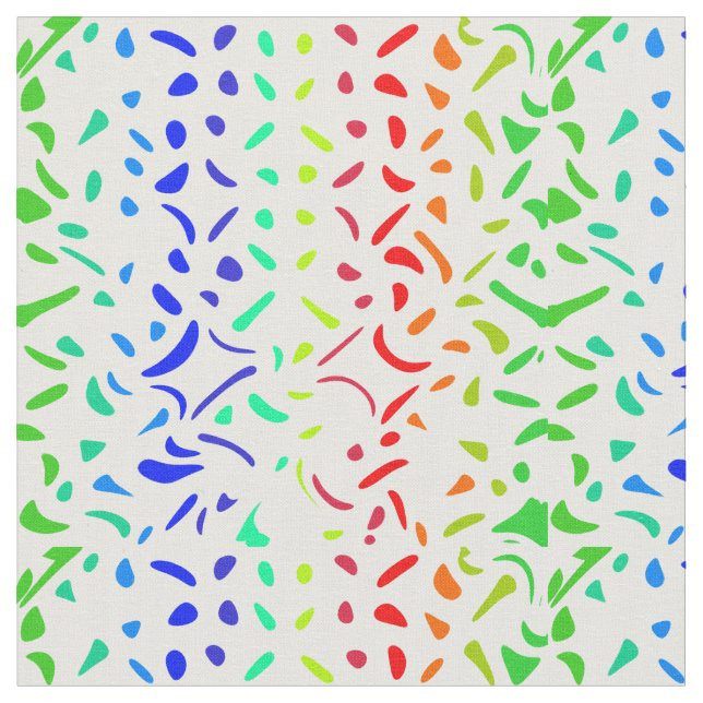 Um design abstrato de tecido multicor elegante (Detalhe)