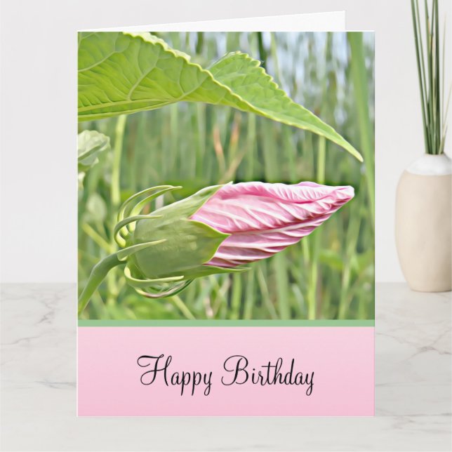 Um dia cheio de amor - Cartão de aniversário (Frente)