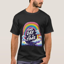 Um Dia de Cada Vez – Camiseta de Saúde Mental Arco