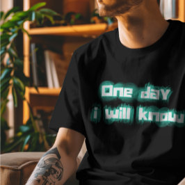 Um dia eu saberei T-Shirt