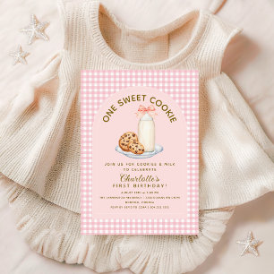 Um doce convite para o aniversário da Cookie Girl