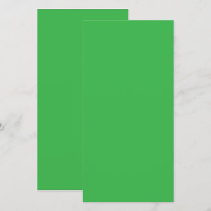 um ecrã verde com fundo branco