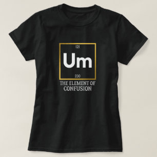 Um Elemento da Camisa T de Confusão