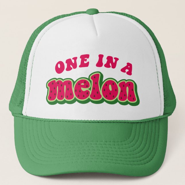 Um em um Boné Melon Baseball Hat (Frente)