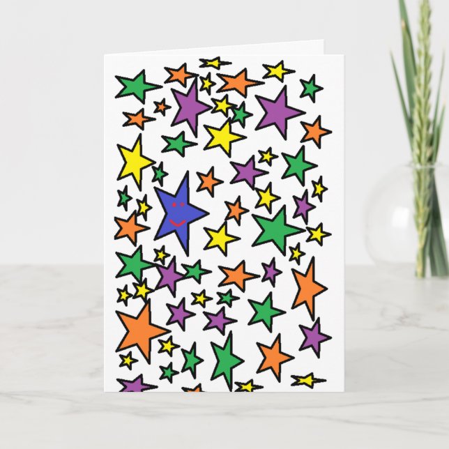 Um em um milhão - Cartão de aniversário (Frente)