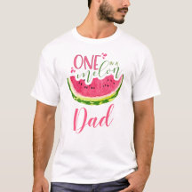 Um em uma Camisa de Pai Melon para Homens