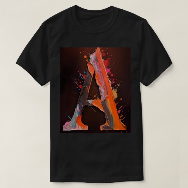 Um estilo de letra T-Shirt (Frente do Design)