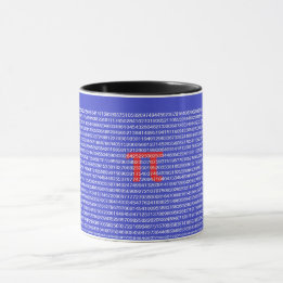 Um excelente da caneca do Pi (π) para o geek da