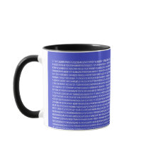 Um excelente da caneca do Pi (π) para o geek da