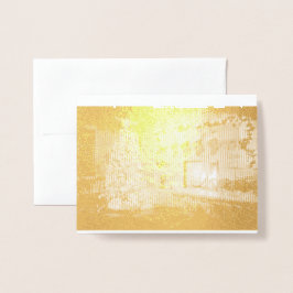 Um Feliz Natal para você e seu Cartão de Foil