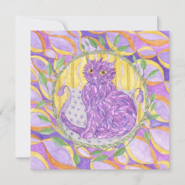 Um Gato Pintado (Frente)