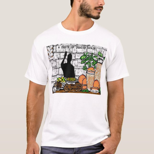 Um gosto da camisa judaica da espanha (Frente)