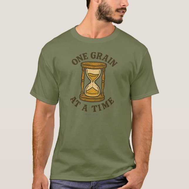 Um Grão de Cada Vez - Camiseta (Frente)