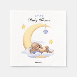 Um guardanapo de papel com um belo coelho.