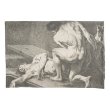 Um homem levanta as pernas de outro homem