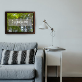 Um homem sem um poster inspirador