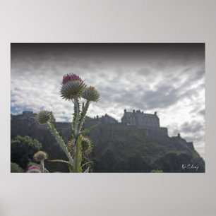 Um impressão do poster da foto do castelo de