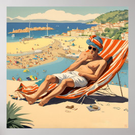 Um inglês que toma Impressão de banho de sol