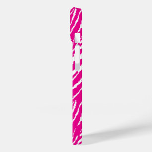 Um intrincado padrão floral em rosa e branco, arte