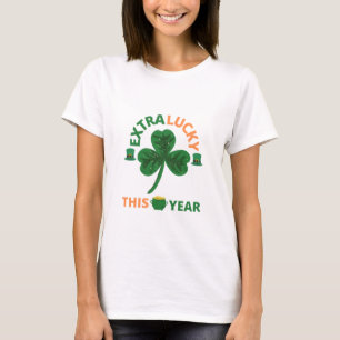Um irlandês muito sortudo este ano, uma T-Shirt en