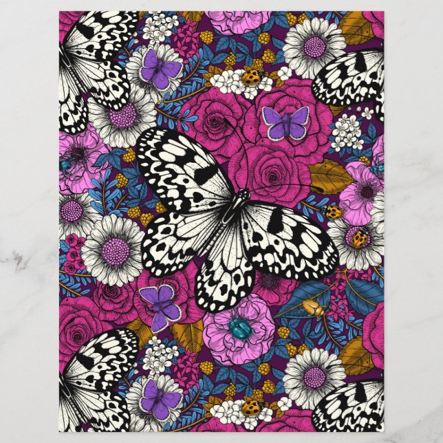 Um jardim II colorido (Frente)