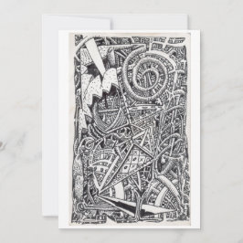 Um Jogo Antigo. Cartão de Folha Única