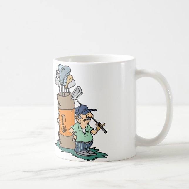 Um jogo da caneca do golfe (Direita)