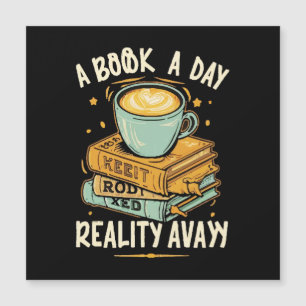 Um livro por dia mantém a realidade longe