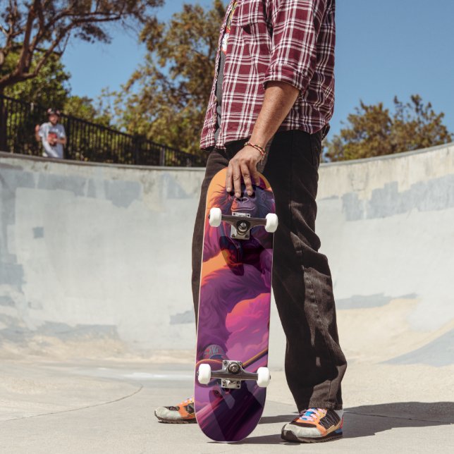 Um macaco fazendo skate (Ao ar livre 2)