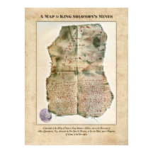 Um mapa para o Poster de Minas do Rei Salomão