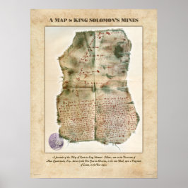 Um mapa para o Poster de Minas do Rei Salomão
