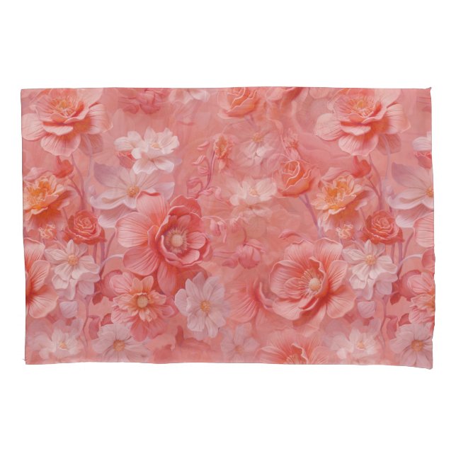 Um matiz suave, cor de laranja rosado chamado Peac (Frente)