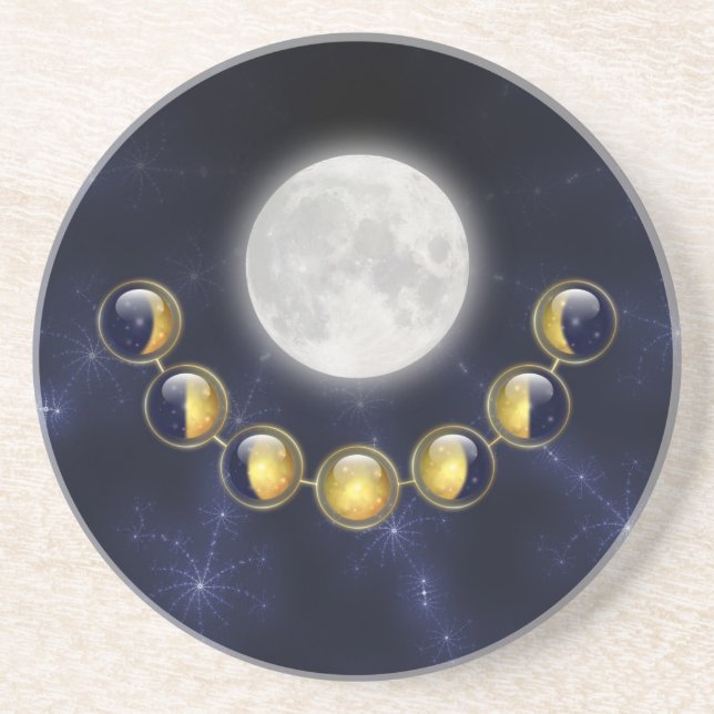 Um mês na vida da Porta copos da Lua (Frente)