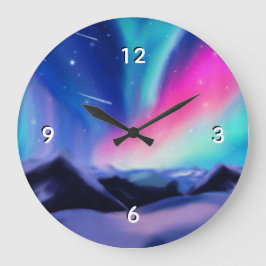 Um Milhão de Aurora Sonha Um Grande Relógio