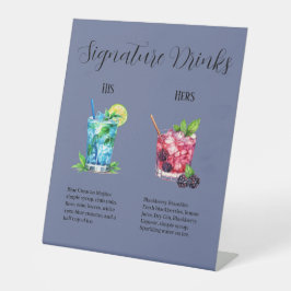 Um Modelo de Menu Drink de Assinatura para Cada Oc