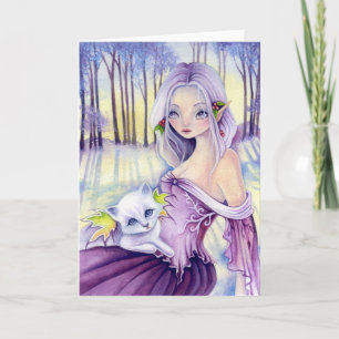 um momento duradouro - Cartão de vazio branco de N