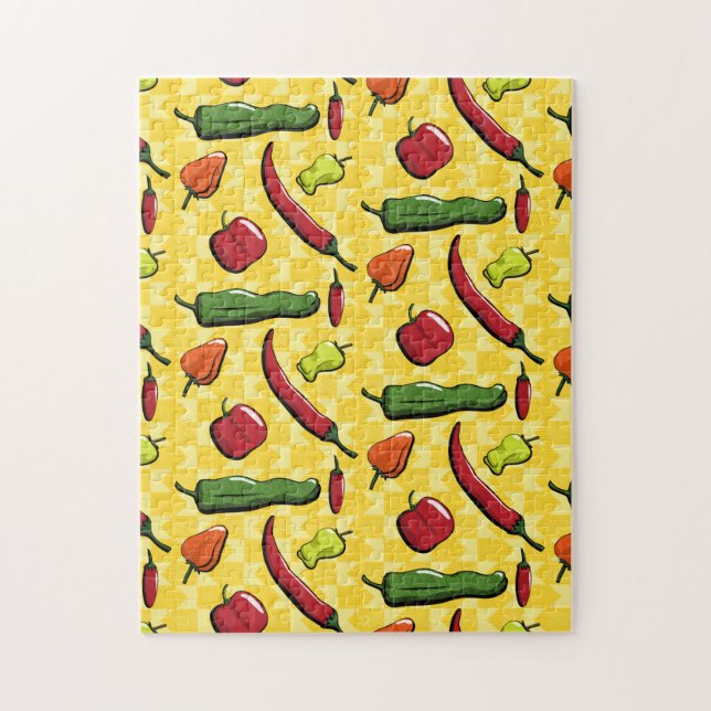 Um Mundo de Peppers Quebra-cabeça (Vertical)