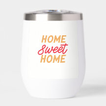 Um Na moda Jug com design "Home Sweet Home"