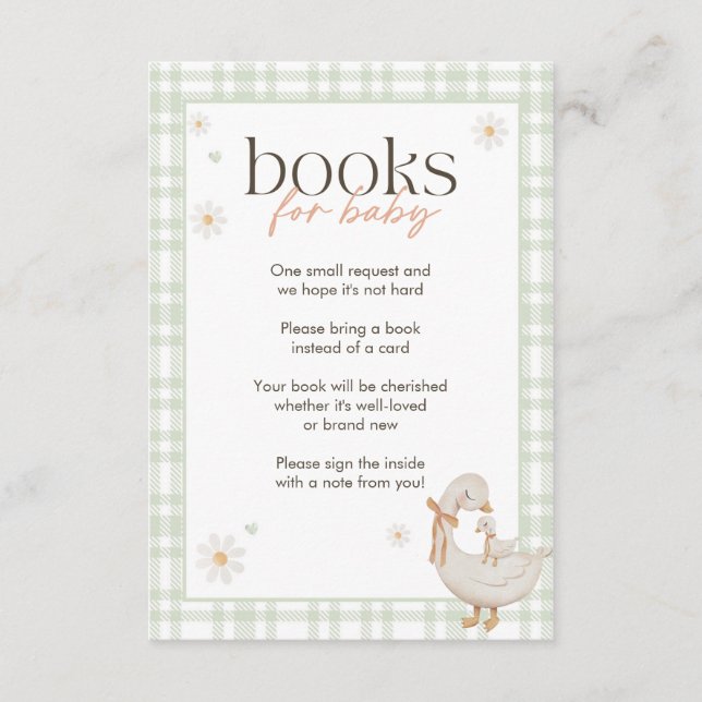 Um novo Bobo ganha livros para cartão de bebê (Frente)